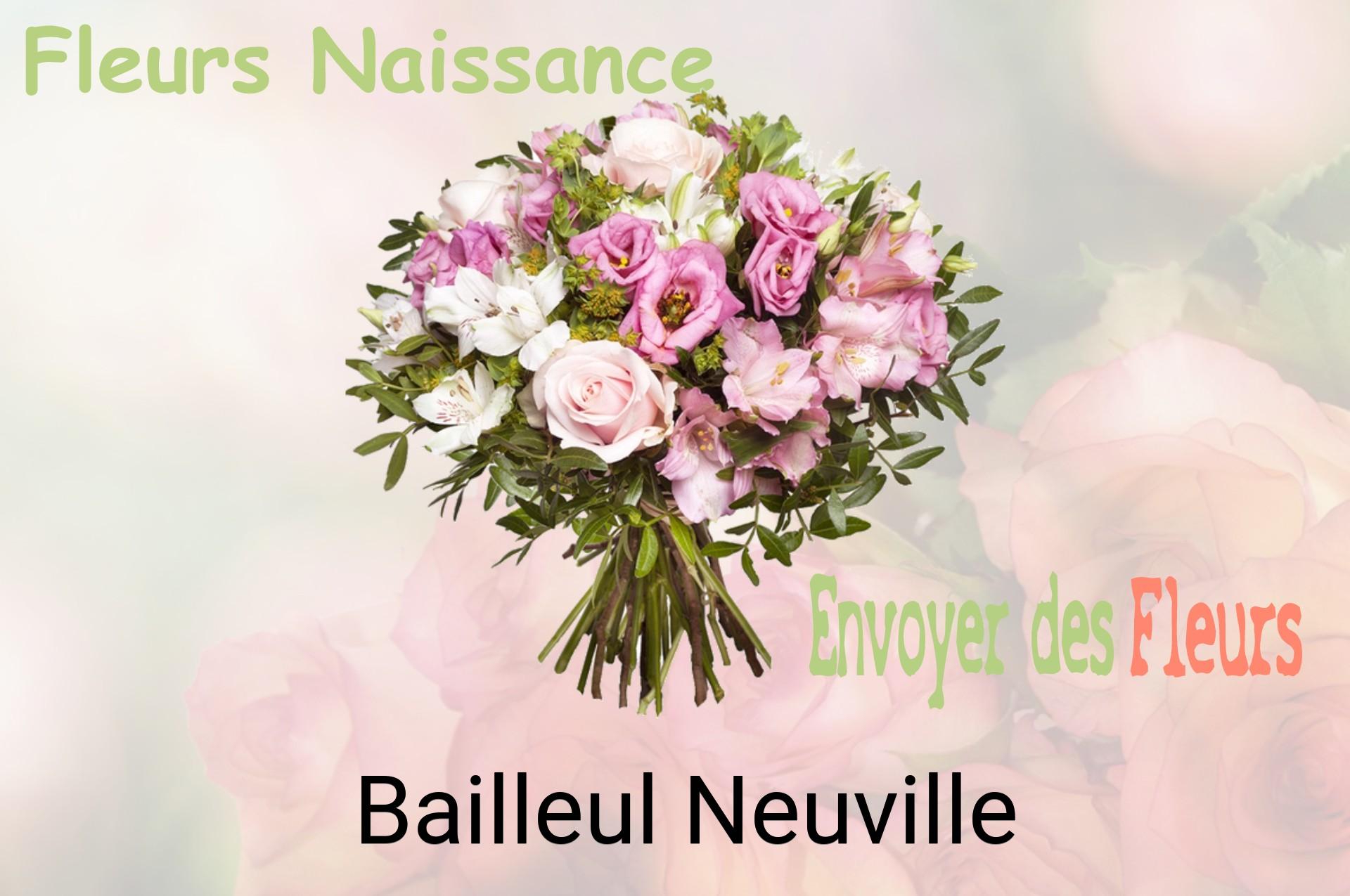 Bouquet de fleurs de naissance livré à Bailleul-Neuville